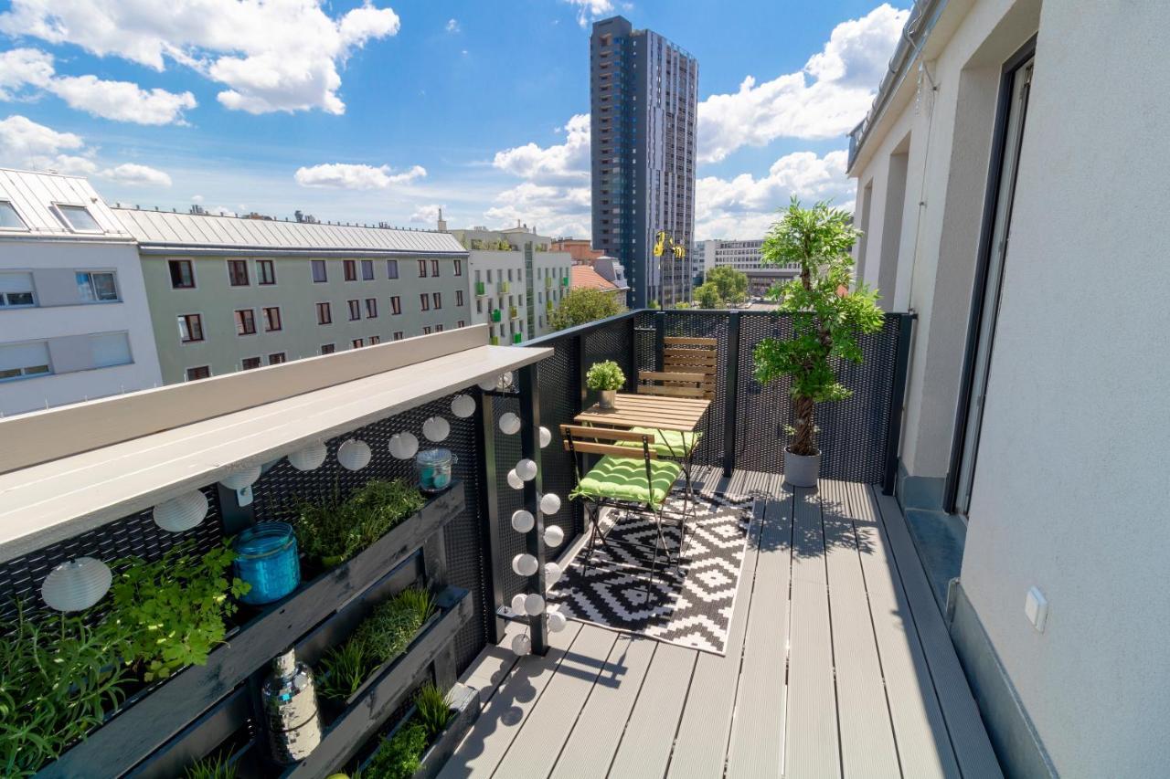 Boutique Sky City Apt. With Balcony / Top Spot Viyana Dış mekan fotoğraf