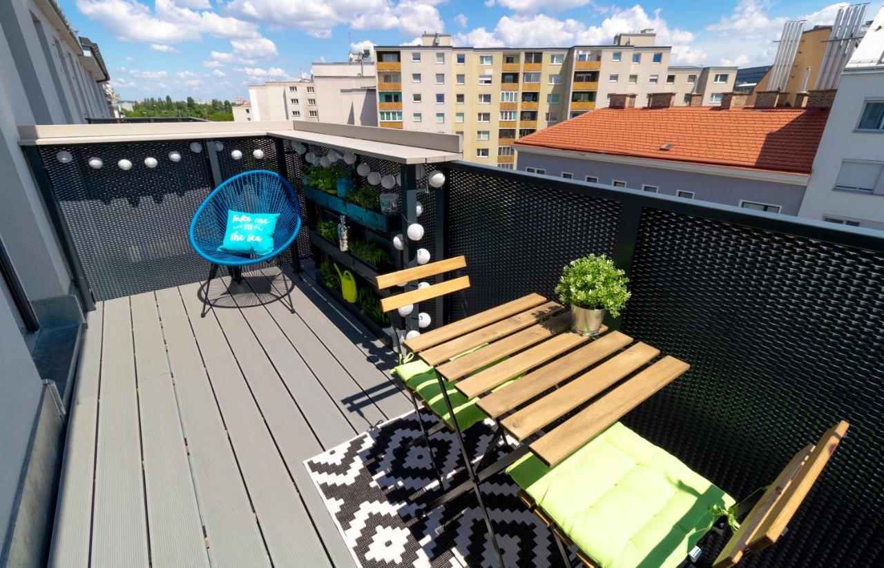 Boutique Sky City Apt. With Balcony / Top Spot Viyana Dış mekan fotoğraf